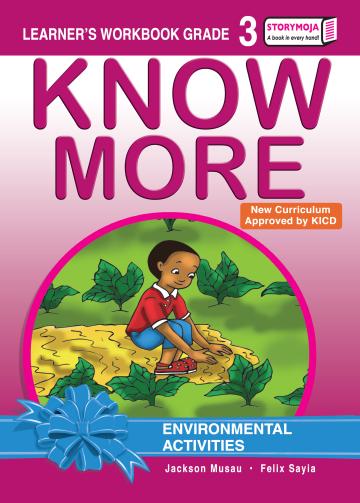 Know More Environmental Activities Learner's Workbook Grade 3